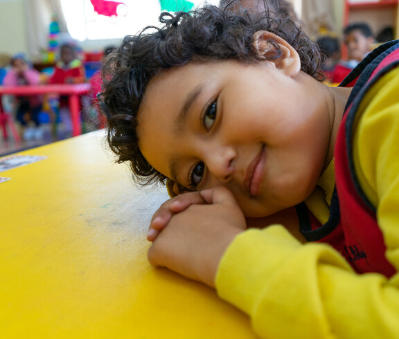 Kind in BETH ALEPH