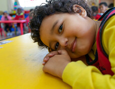 Kind in BETH ALEPH