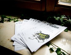 Mehrere Folder der Jugendnotschlafstelle Exit 7