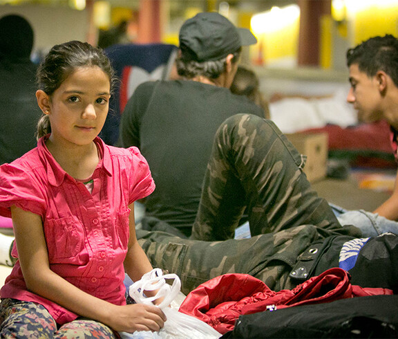 Die Caritas hilft Flüchtlingen am Salzburger Hauptbahnhof