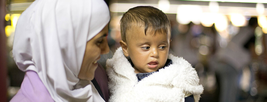 Die Caritas hilft Flüchtlingen am Salzburger Hauptbahnhof