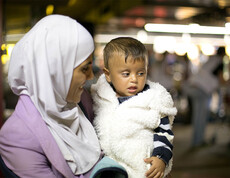 Die Caritas hilft Flüchtlingen am Salzburger Hauptbahnhof