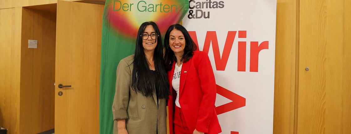 Frau Schmidt Neubauer und Katja Gasteiger