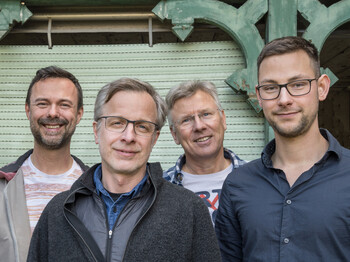 Herbert Oswald, Josef Aigner, Erwin Hayden-Hohmann, und Georg Sonnek beschäftigen sich in der Männerberatung der Caritas St. Pölten regelmäßig mit dem Thema Gewaltprävention.