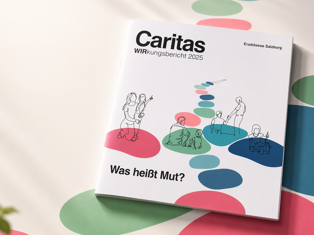 Wirkungsbericht 2025 auf einem Tisch