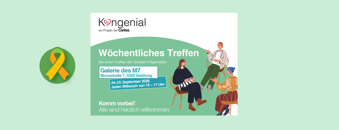 Eine Karte zu einem Nachbarschaftscafé