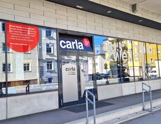 Straßenansicht von carla Lehen Salzburg